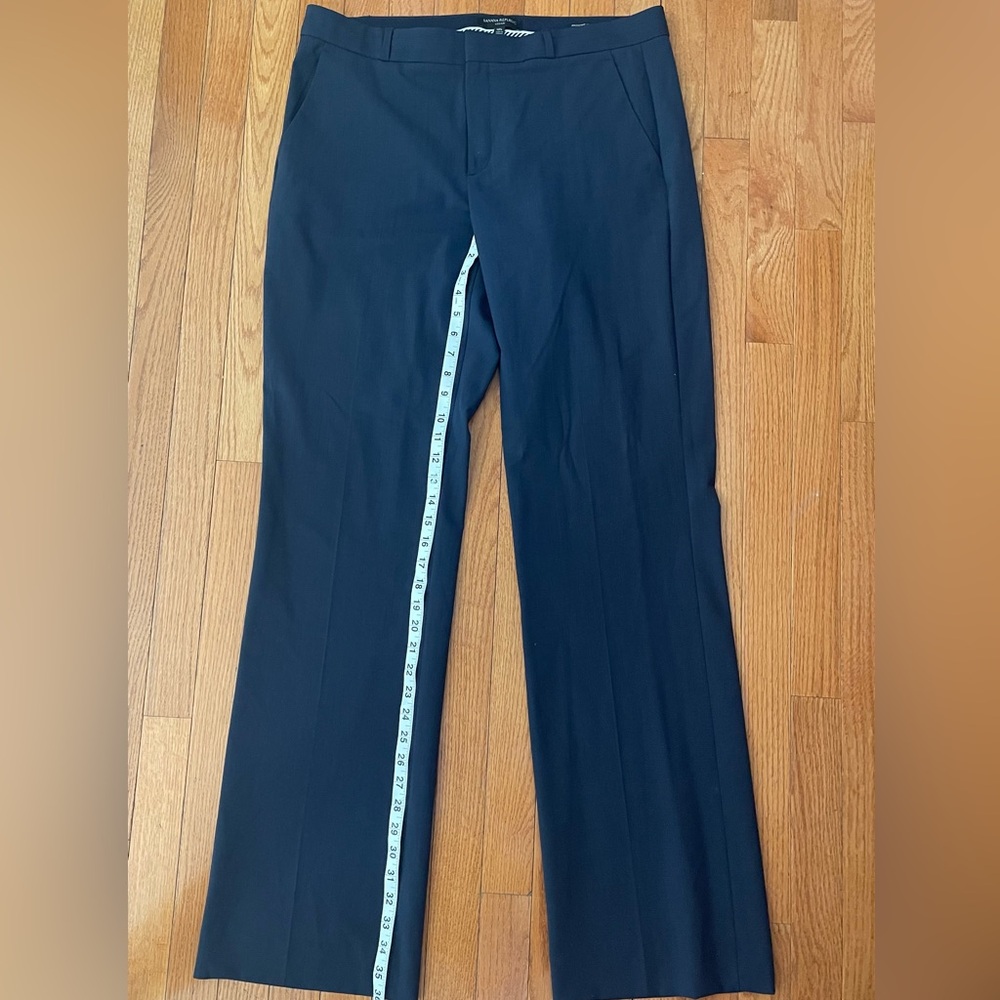 BANANA REPUBLIC. Women’s bootcut trousers, Navy Blue